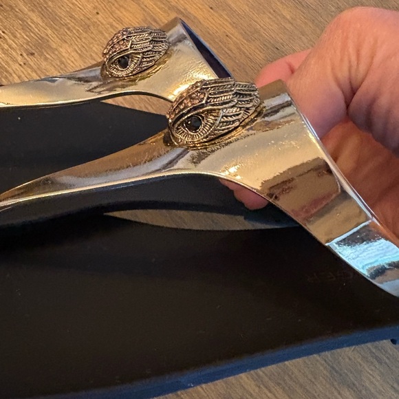 Kurt Geiger London MADDISON T-BAR - T-bar sandals - gold 38.5 - Picture 15 of 16